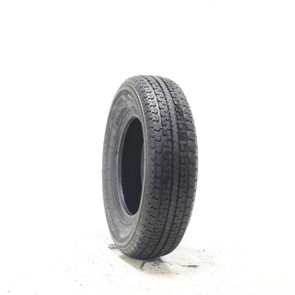Set of (2) Driven Once ST 205/75R14 Power King Towmax STR II 100/96L C - 9/32 - Image 1