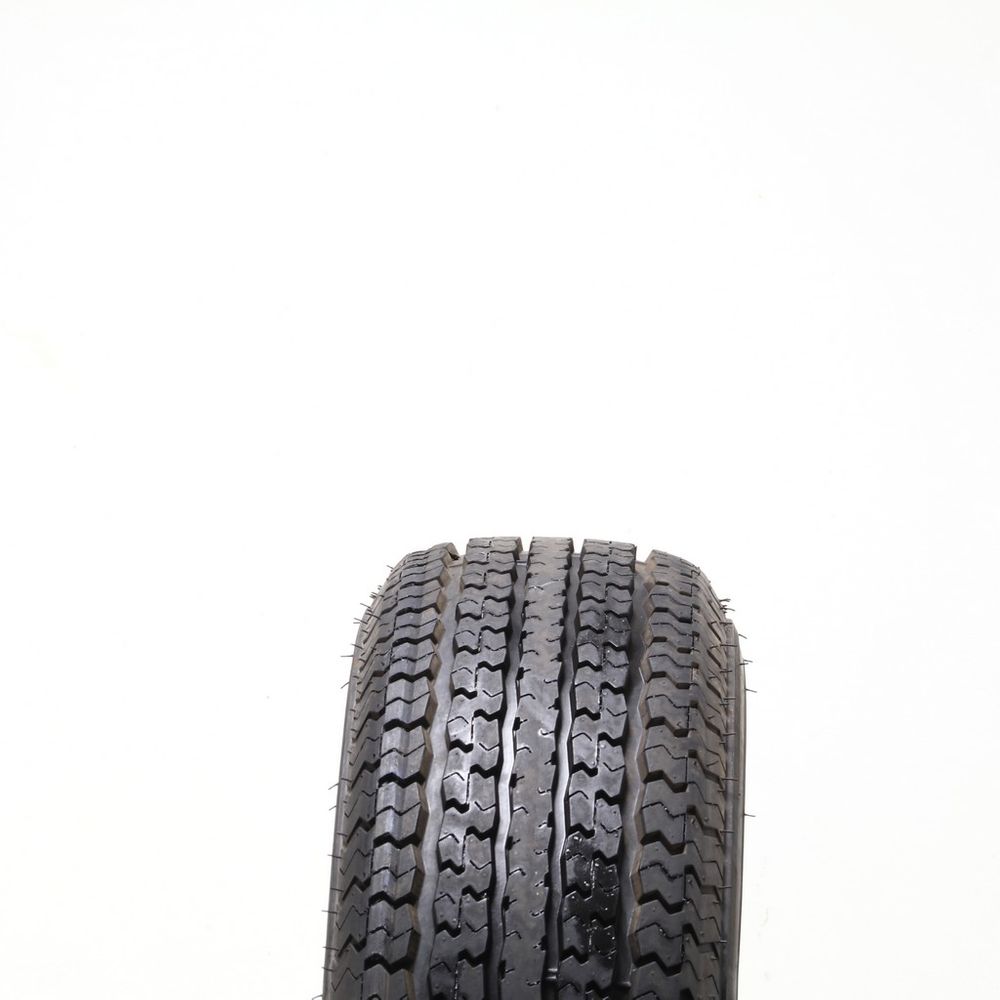 Set of (2) Driven Once ST 205/75R14 Power King Towmax STR II 100/96L C - 9/32 - Image 2