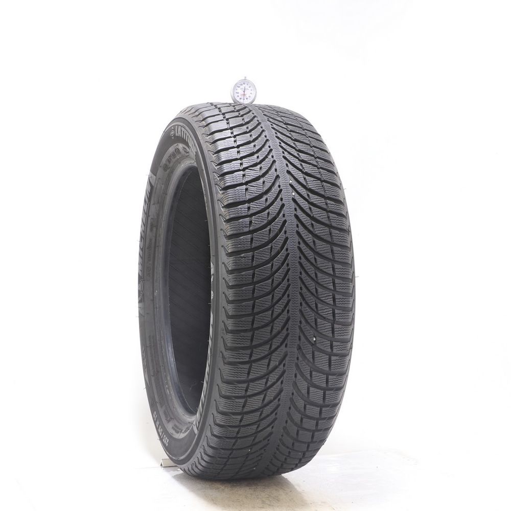 Set of (2) Used 235/55R19 Michelin Latitude Alpin LA2 AO 101H - 6.5-7/32 - Image 4