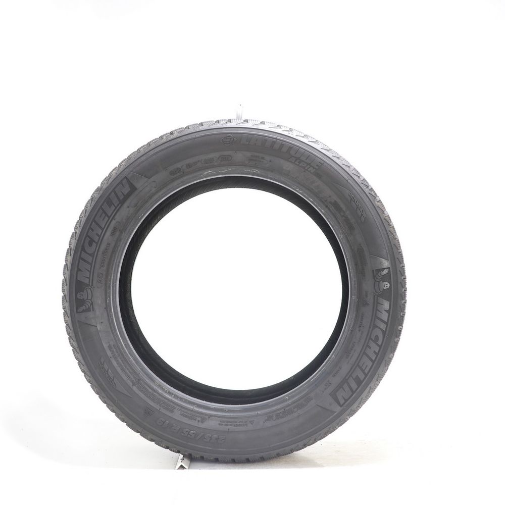 Set of (2) Used 235/55R19 Michelin Latitude Alpin LA2 AO 101H - 6.5-7/32 - Image 6