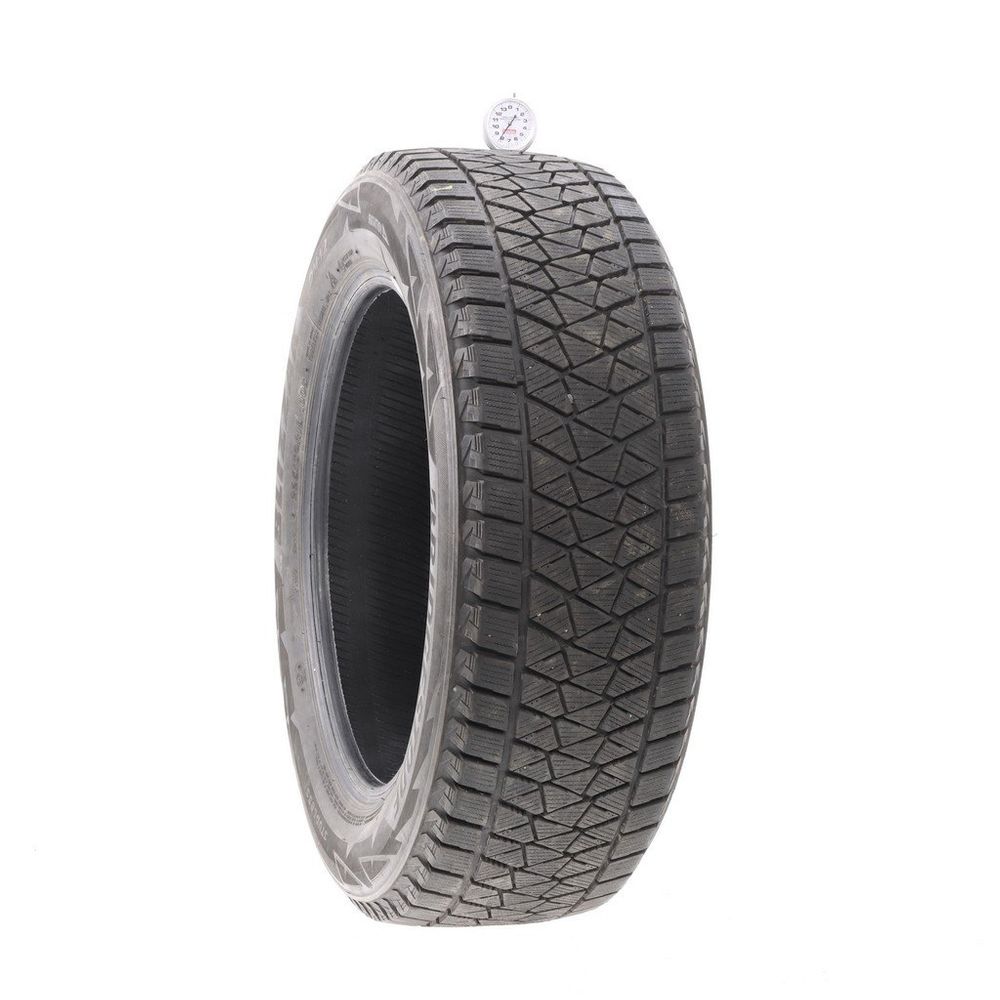 Set of (4) Used 225/60R18 Bridgestone Blizzak DM-V2 100S - 8-9/32 - Image 1