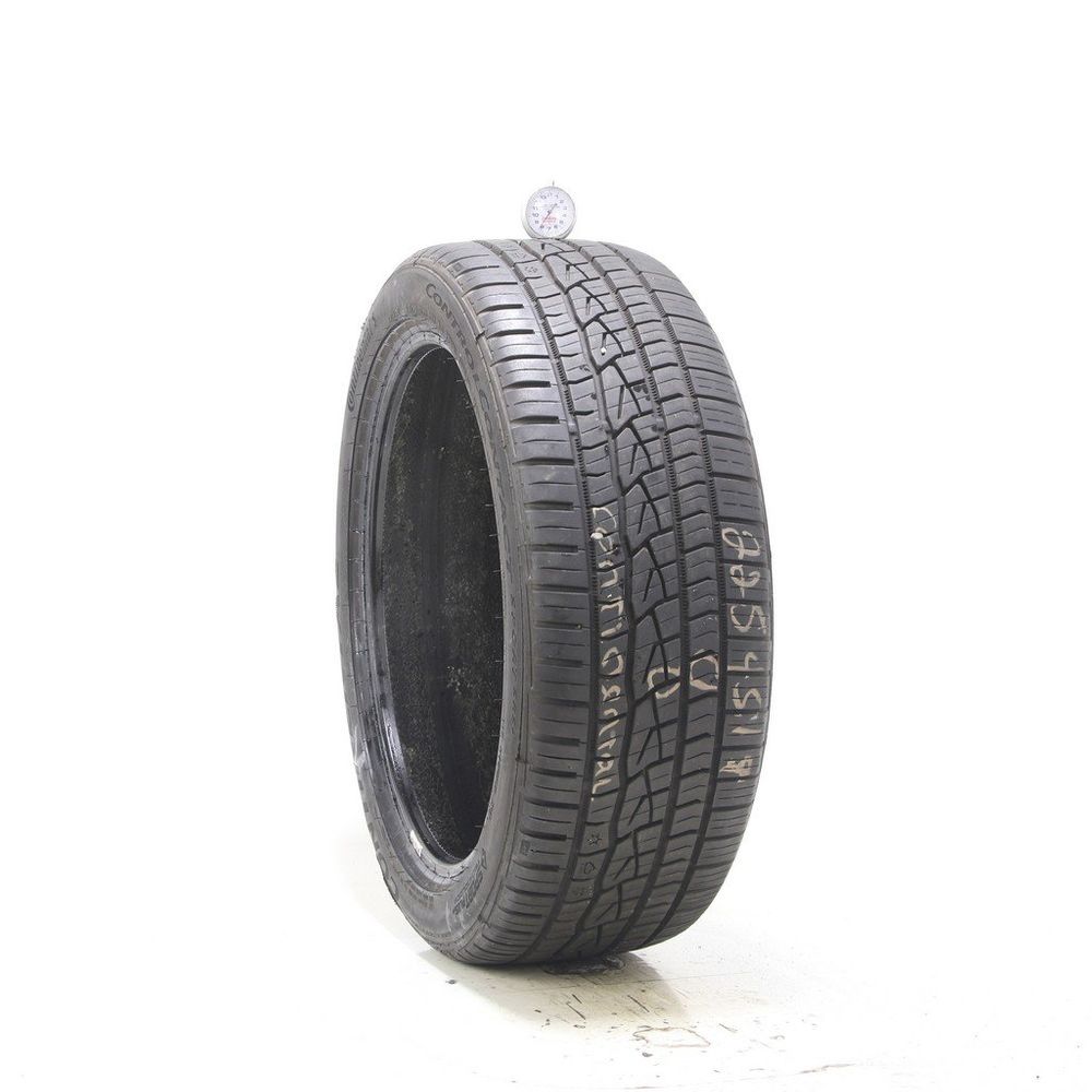Set of (4) Used 225/45ZR19 Continental ControlContact Sport SRS Plus 92Y - 8-9.5/32 - Image 1