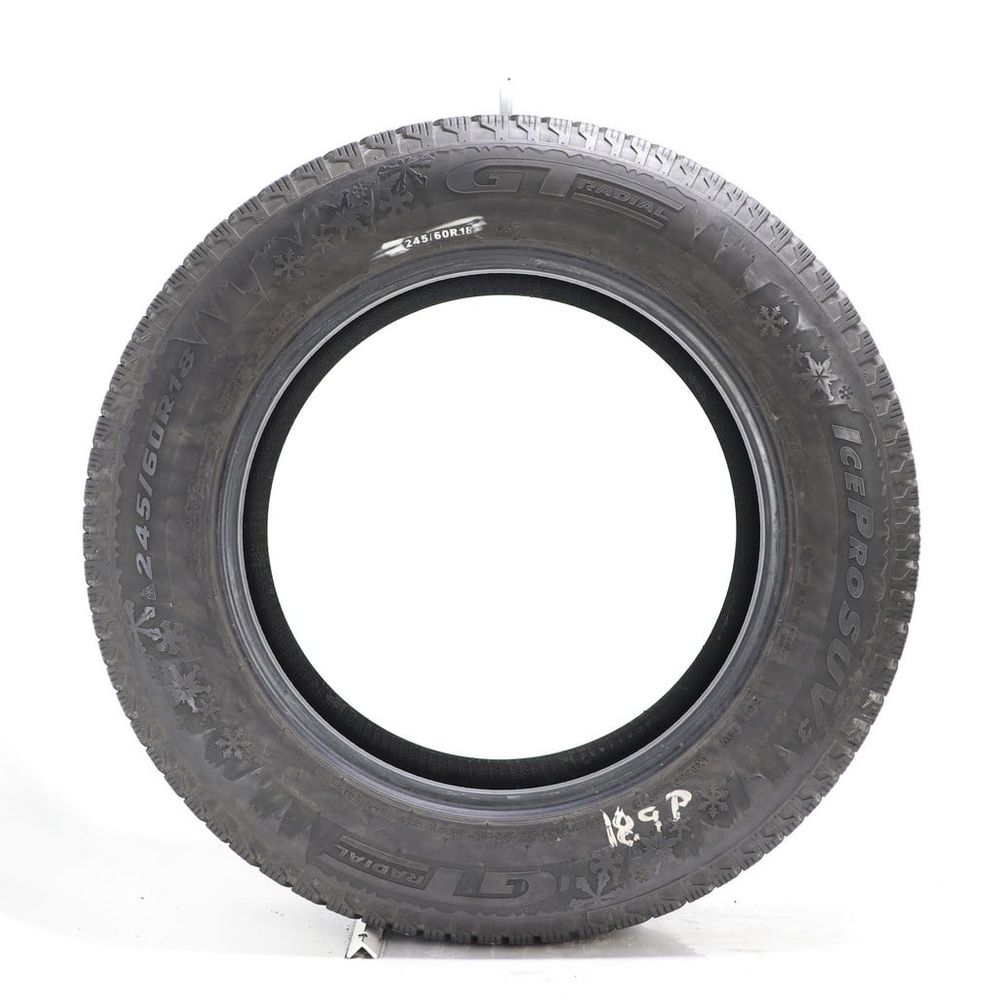 Set of (2) Used 245/60R18 GT Radial IcePro SUV 3 105T - 9-10.5/32 - Image 3