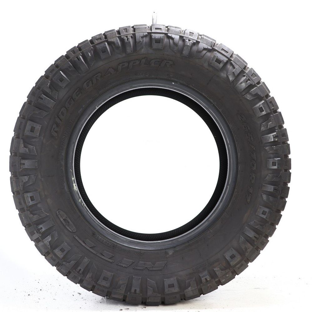 Set of (2) Used 265/70R17 Nitto Ridge Grappler 115T - 8-9/32 - Image 3