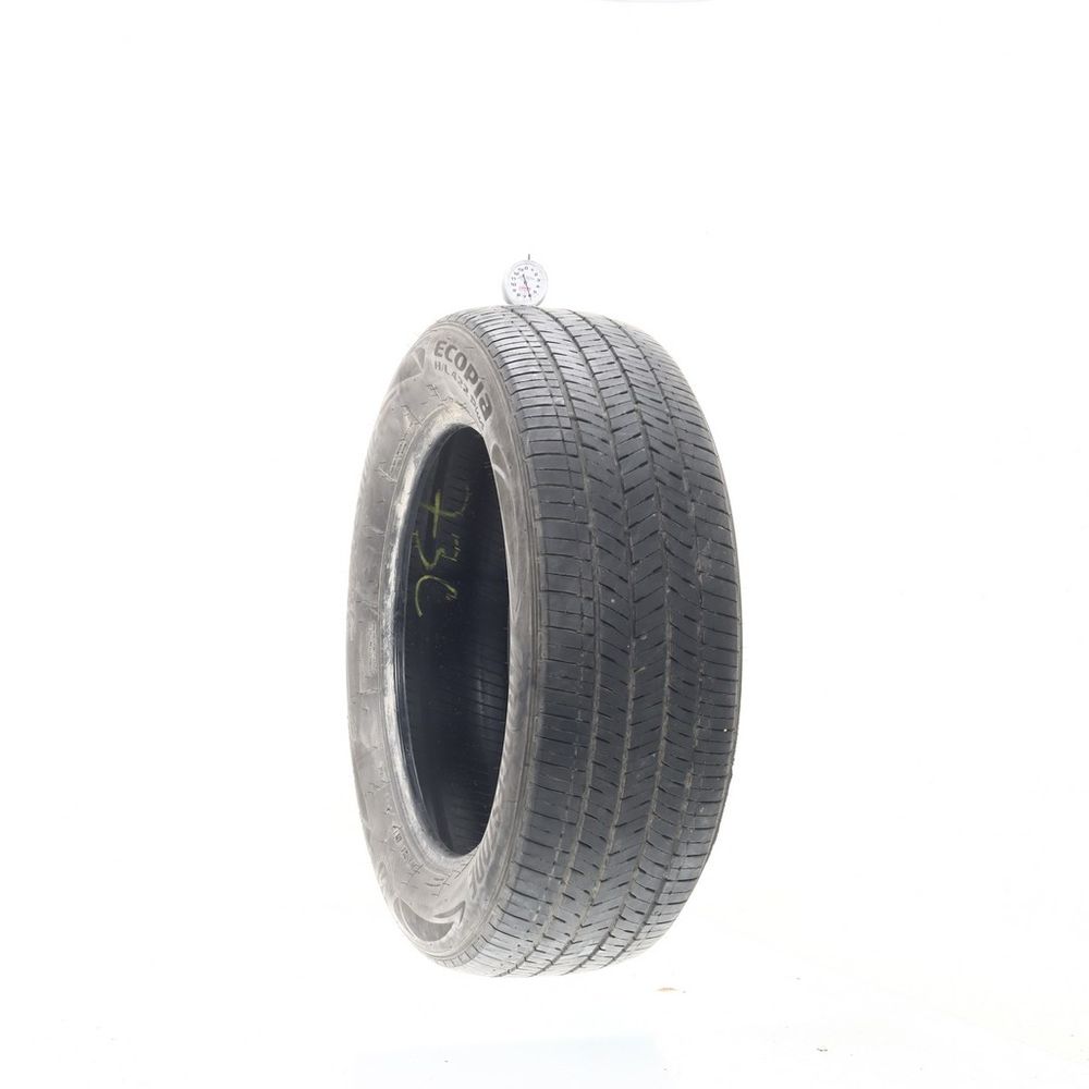 Set of (2) Used 225/60R18 Bridgestone Ecopia H/L 422 Plus 100H - 6/32 - Image 1