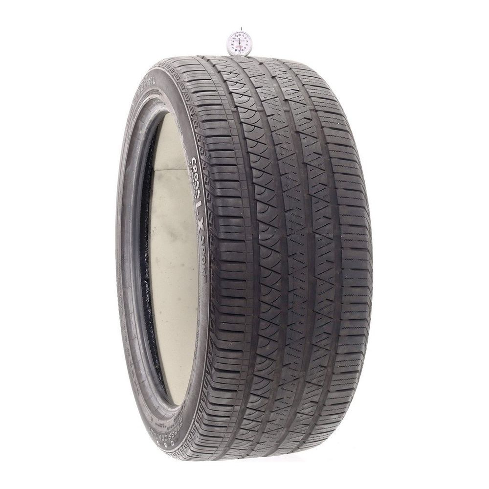 Set of (2) Used 285/40R22 Continental CrossContact LX Sport LR ContiSilent 110Y - 6.5/32 - Image 1