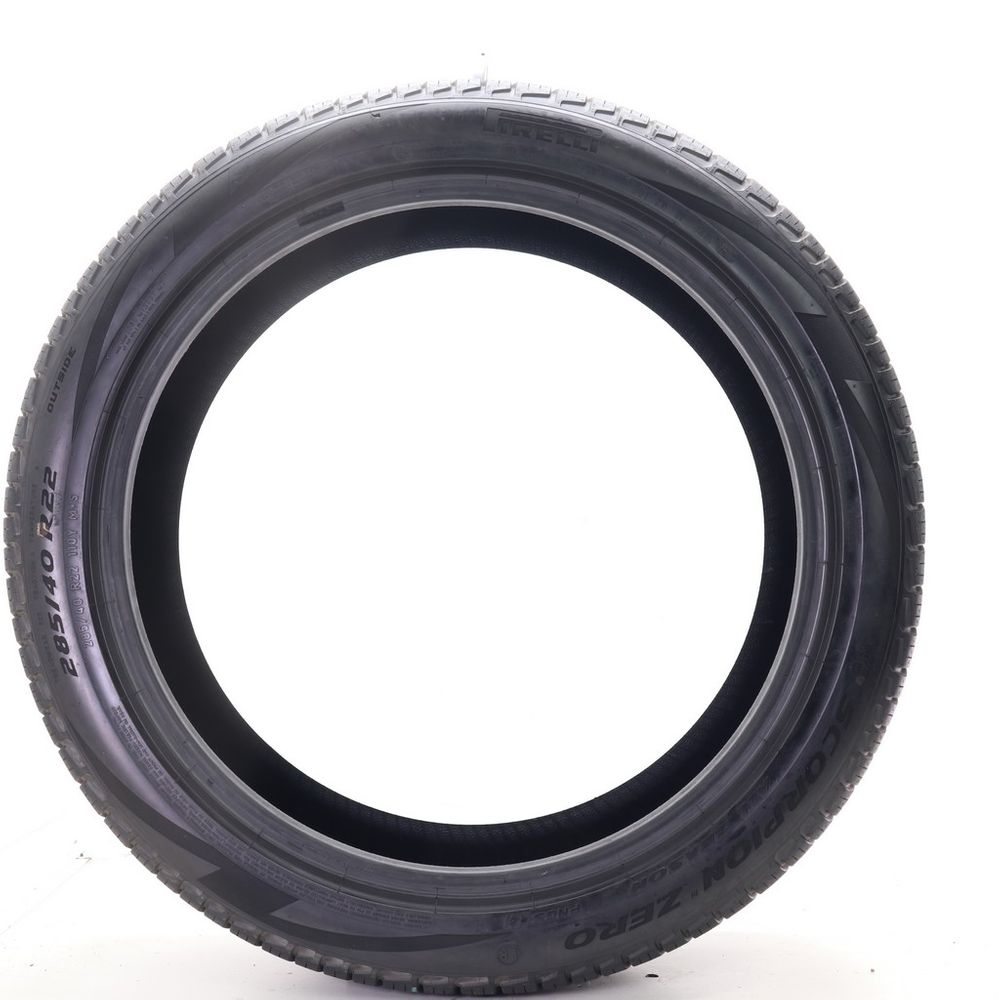 Set of (2) Used 285/40R22 Pirelli Scorpion Zero LR PNCS 110Y - 9/32 - Image 3
