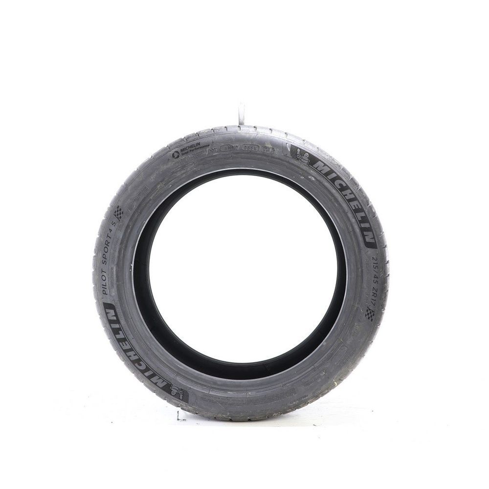 Used 215/45ZR17 Michelin Pilot Sport 4 S 91Y - 8/32 - Image 3