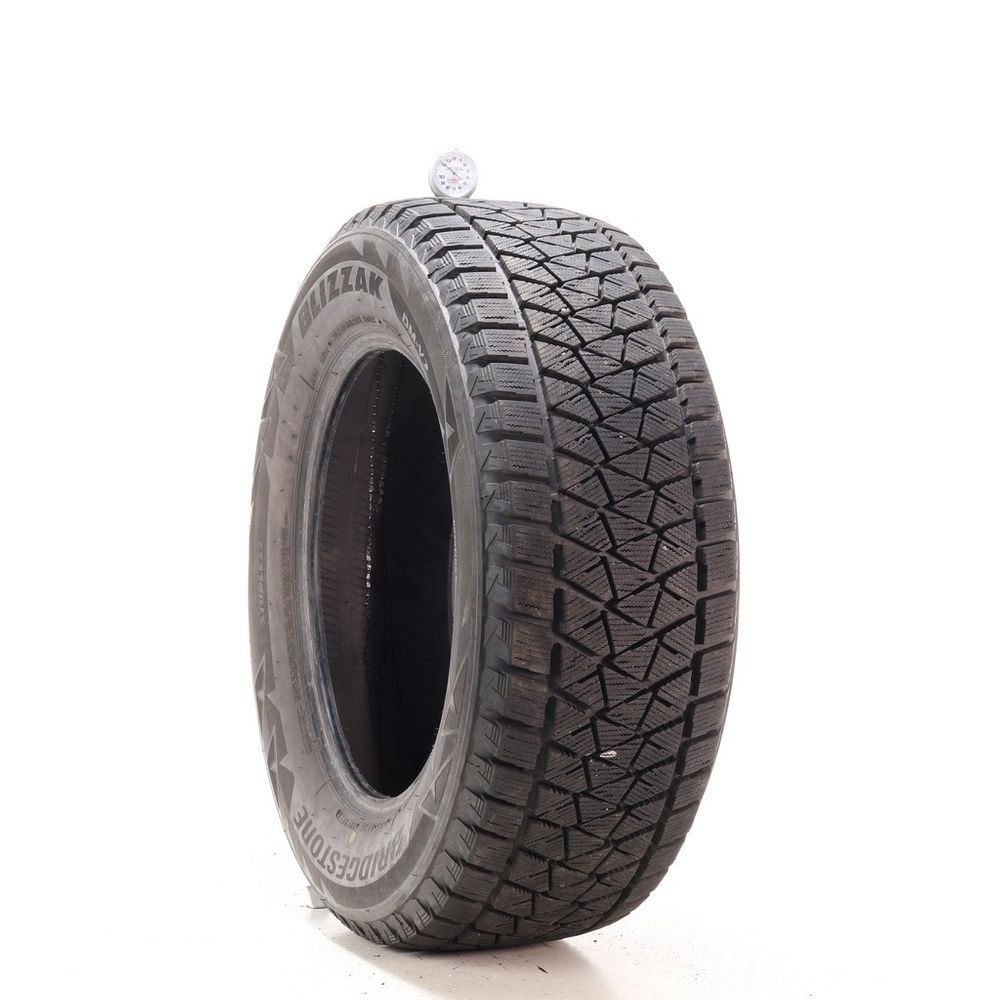 Set of (2) Used P 265/60R18 Bridgestone Blizzak DM-V2 110R - 12-12.5/32 - Image 1