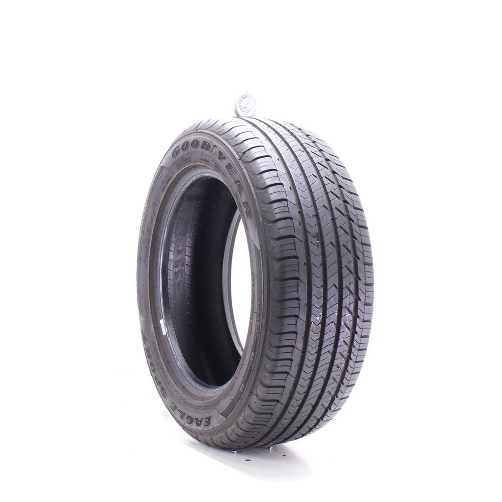 Set of (2) Used 235/55R17 Goodyear Eagle Sport AS 99W - 9/32 - Image 1