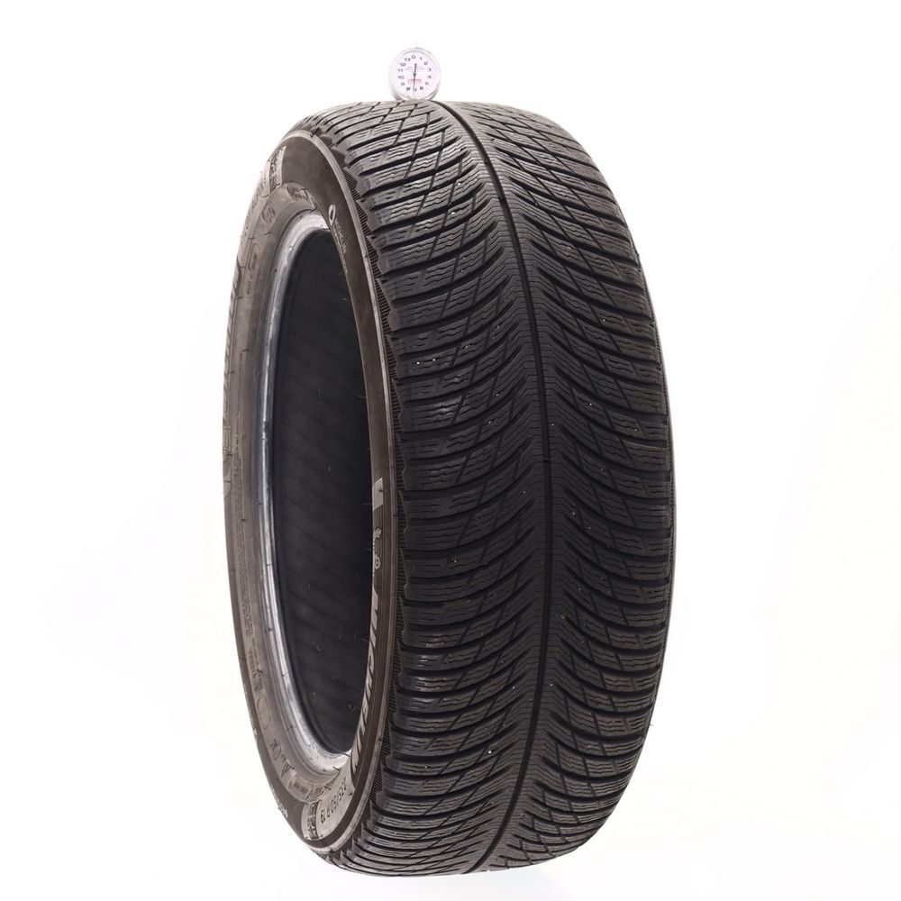 Set of (2) Used 235/50R19 Michelin Pilot Alpin 5 AO 103H - 7-8/32 - Image 1