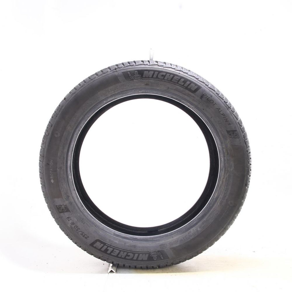 Set of (2) Used 235/50R19 Michelin Pilot Alpin 5 AO 103H - 7-8/32 - Image 6
