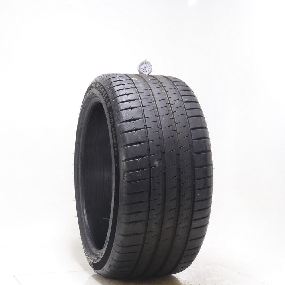 Set of (2) Used 305/35ZR20 Michelin Pilot Sport 4 S K1 107Y - 8.5/32 - Image 1