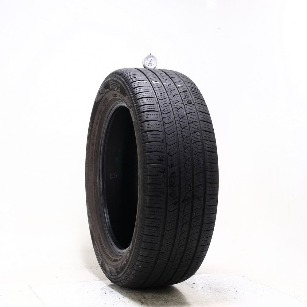 Set of (2) Used 245/55R19 Pirelli Scorpion AS Plus 3 107H - 8-8.5/32 - Image 1