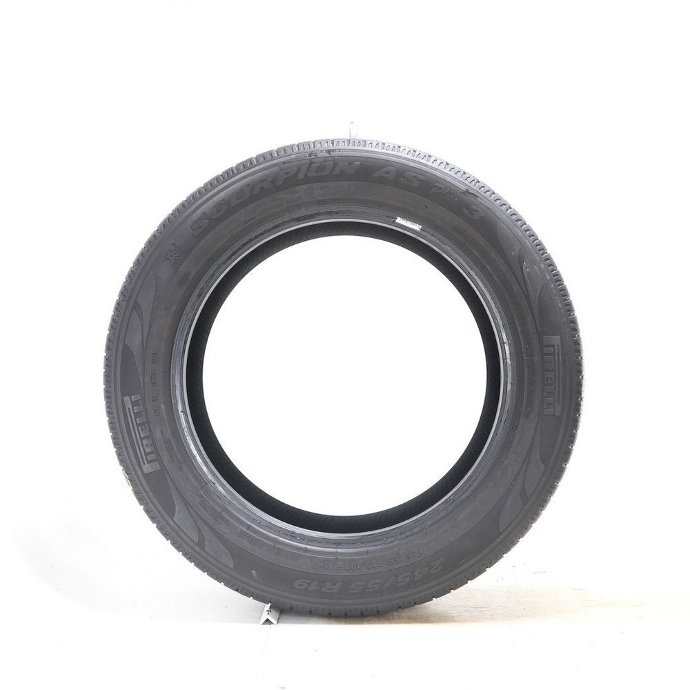 Set of (2) Used 245/55R19 Pirelli Scorpion AS Plus 3 107H - 8-8.5/32 - Image 6
