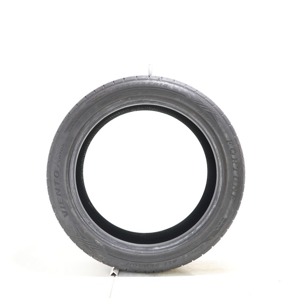 Set of (2) Used 235/45ZR18 Fortune Viento FSR702 98Y - 7.5-9/32 - Image 3