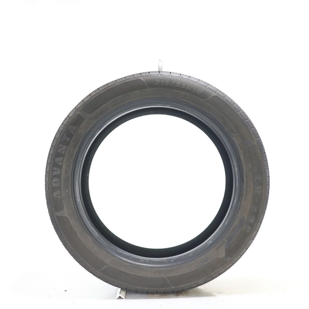 Set of (2) Used 215/55R18 Advanta ER-800 95H - 8.5/32 - Image 3
