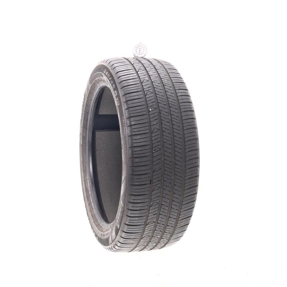 Used 245/45R19 Pirelli P Zero AS Plus 3 Elect PNCS 102Y - 7/32 - Image 1