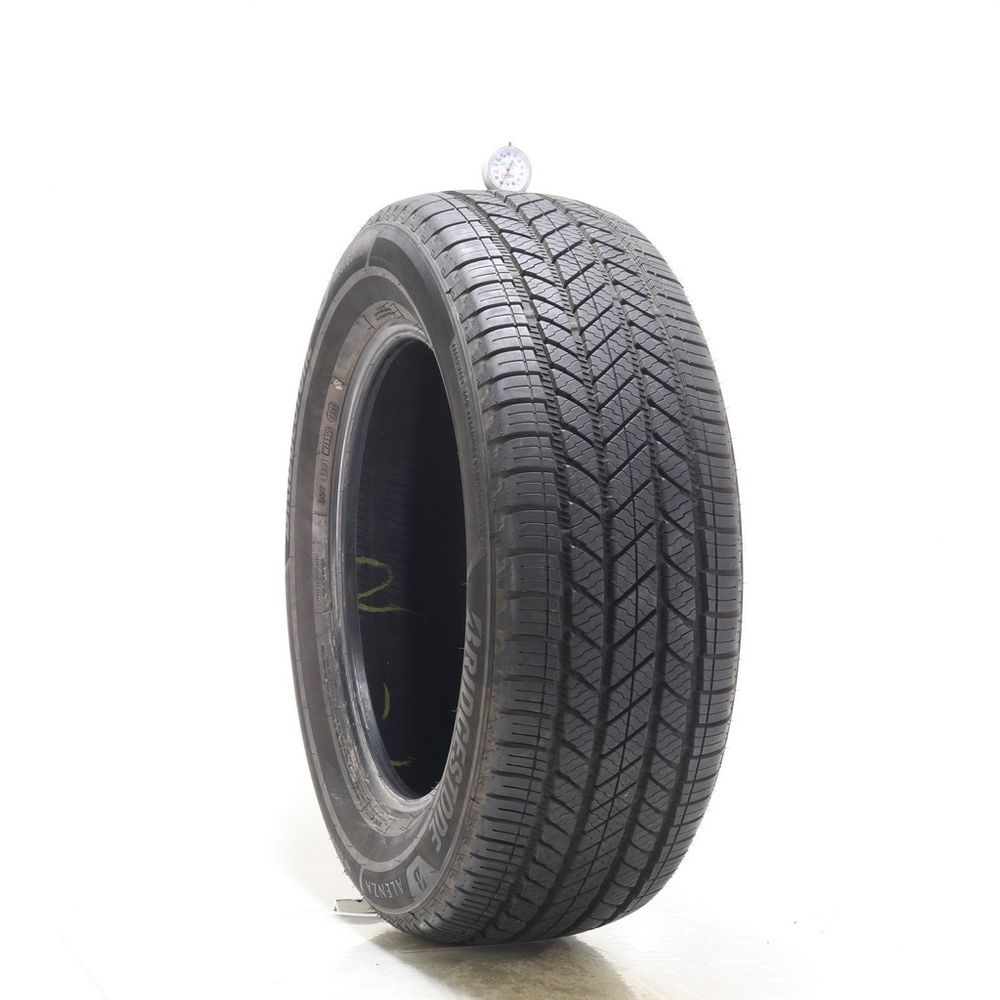 Set of (2) Used 255/60R18 Bridgestone Alenza AS Ultra 112V - 7.5-9/32 - Image 1