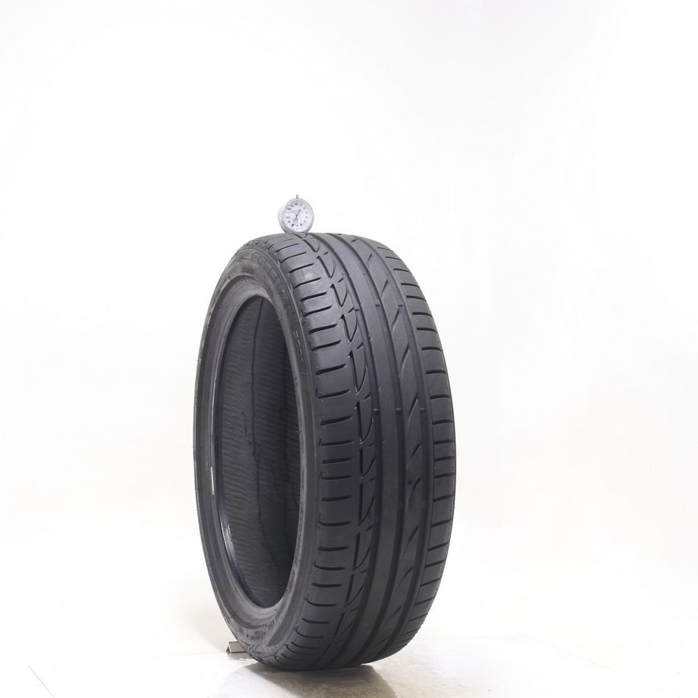 Set of (2) Used 205/45R17 Bridgestone Potenza S001 84W - 8/32 - Image 1