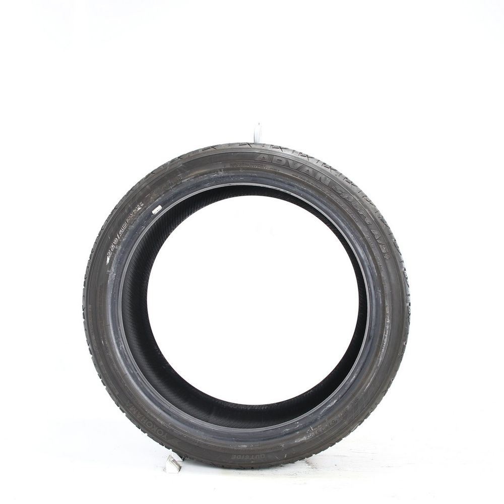 Set of (2) Used 225/40R18 Yokohama Advan Sport A/S Plus 92Y - 7/32 - Image 3