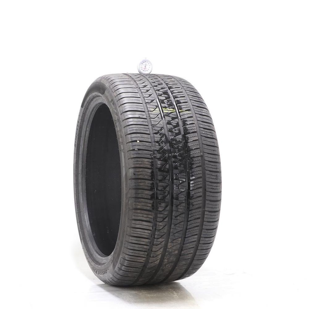 Set of (2) Used 285/35R20 Pirelli P Zero MGT1 100W - 7.5-8/32 - Image 1