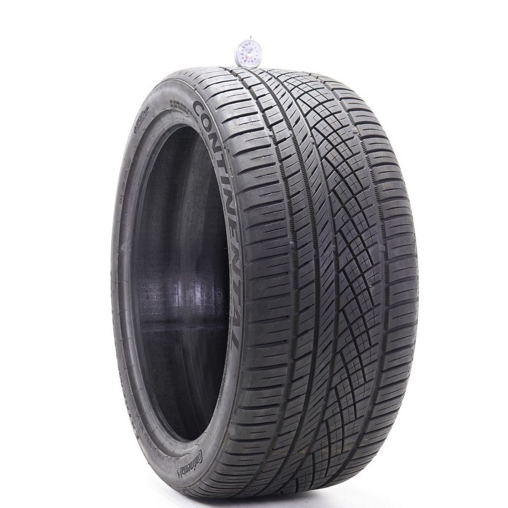 Set of (2) Used 295/35ZR21 Continental ExtremeContact DWS06 107Y - 8-8.5/32 - Image 1