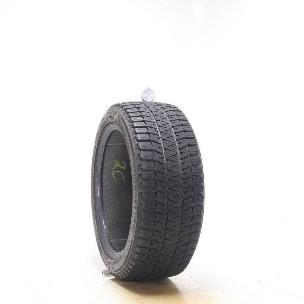 Set of (2) Used 235/45R17 Bridgestone Blizzak WS90 Studless 97H - 8.5/32 - Image 1