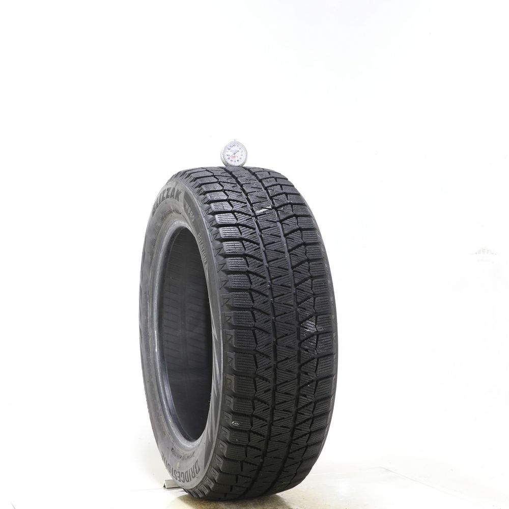 Set of (2) Used 205/55R16 Bridgestone Blizzak WS80 91H - 8-9/32 - Image 4