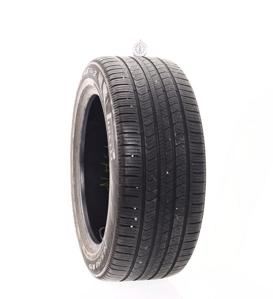 Set of (2) Used 265/50R19 Pirelli Scorpion AS Plus 3 110V - 7/32 - Image 1