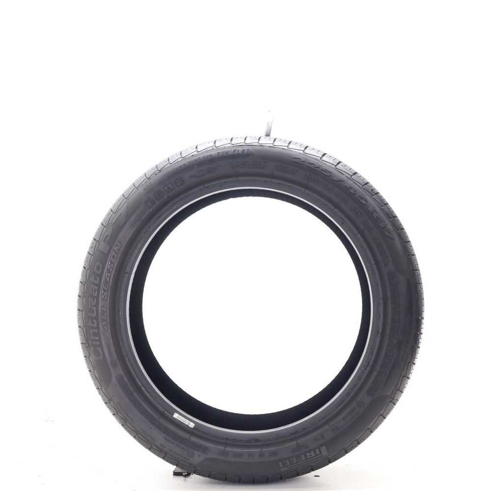 Set of (2) Used 225/45R17 Pirelli Cinturato P7 MOE Run Flat 91H - 8.5-10/32 - Image 3