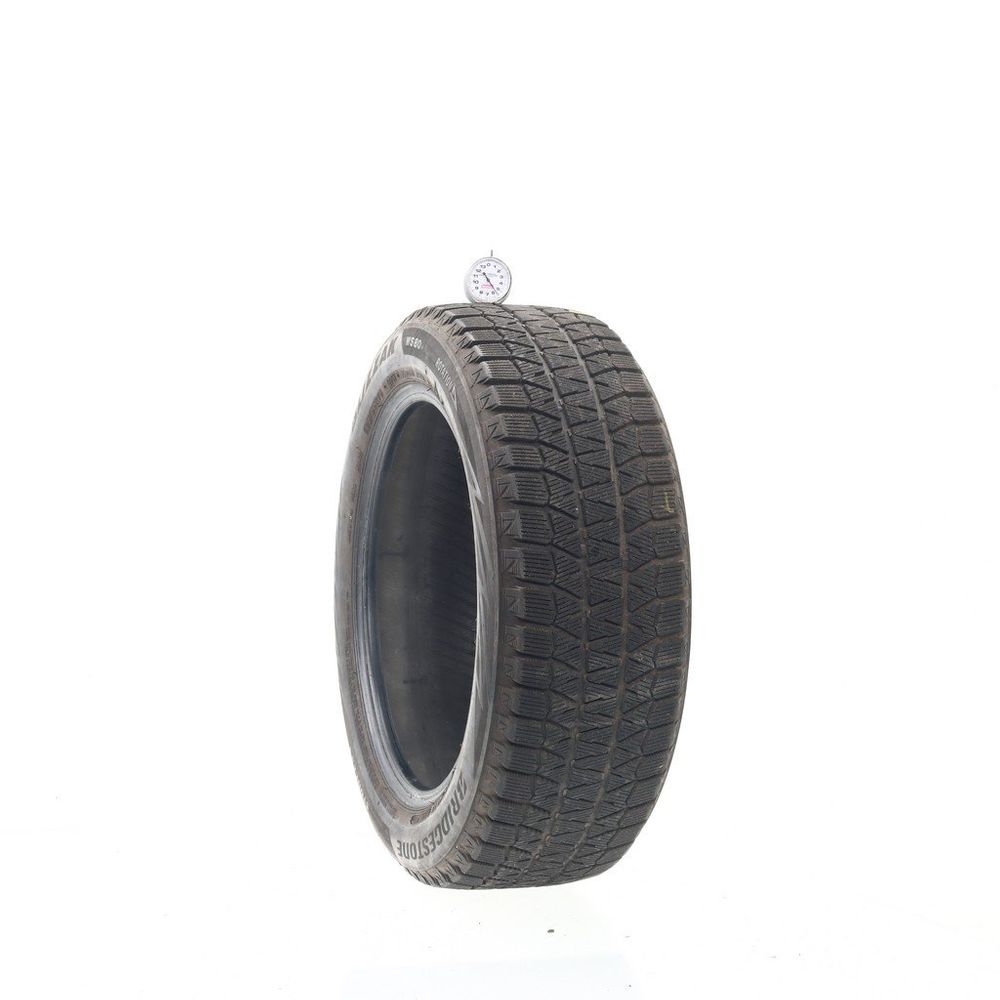 Set of (2) Used 195/55R16 Bridgestone Blizzak WS80 87H - 5.5-6.5/32 - Image 1
