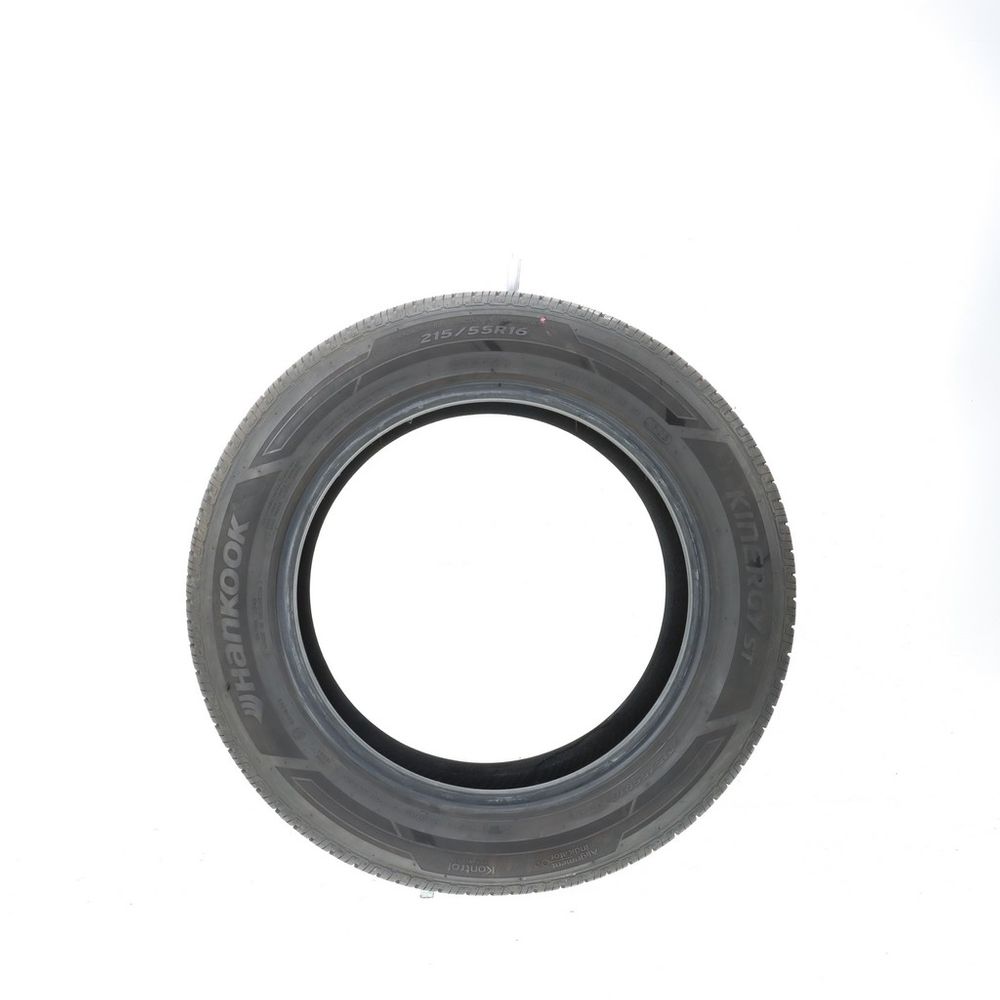 Set of (2) Used 215/55R16 Hankook Kinergy ST 97H - 7-8/32 - Image 3