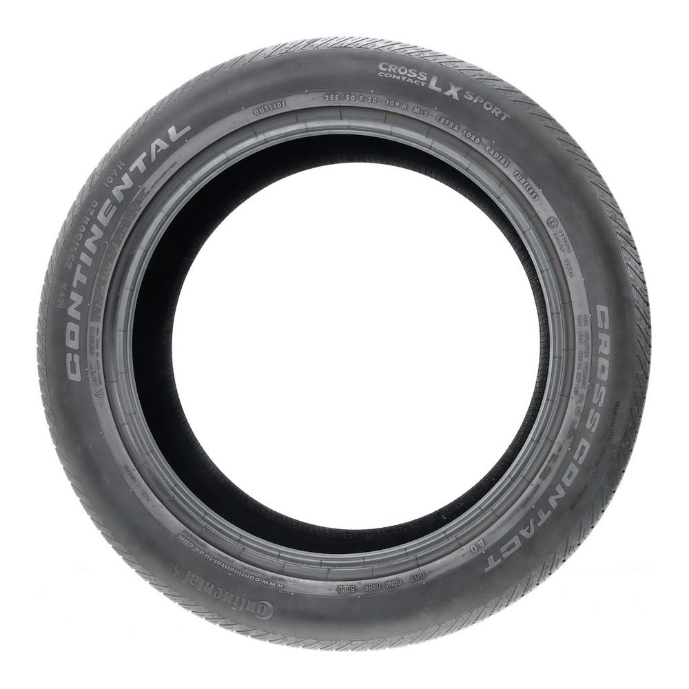 Set of (4) Used 255/50R20 Continental CrossContact LX Sport AO 109H - 7-7.5/32 - Image 3