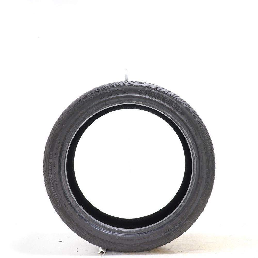 Set of (4) Used 235/40R18 Continental ContiProContact 91W - 5-6.5/32 - Image 6