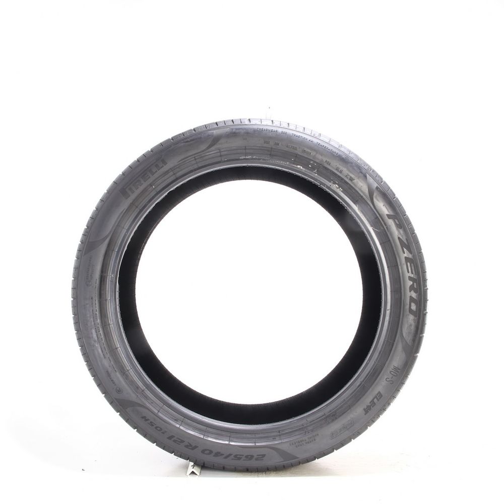 Set of (4) Used 265/40R21 Pirelli P Zero PZ4 MO-S PNCS ELECT 105H - 7/32 - Image 3