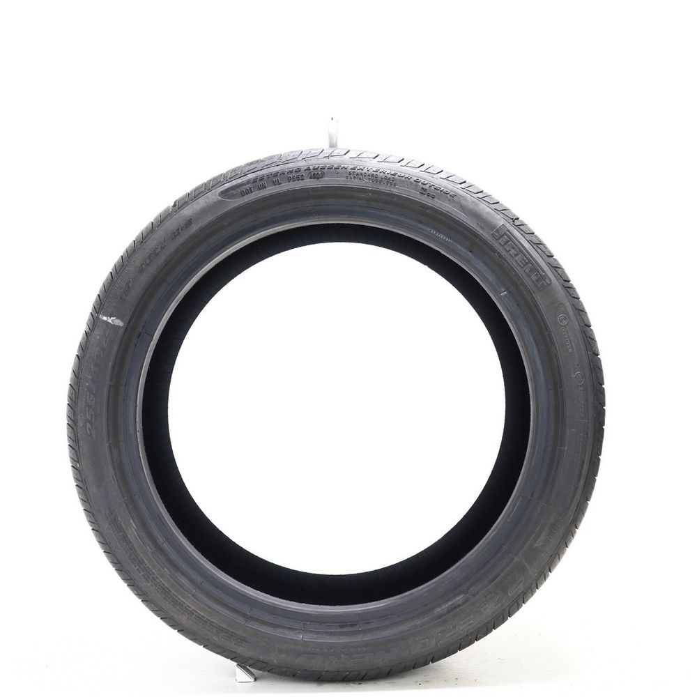 Set of (2) Used 255/40ZR19 Pirelli P Zero Nero 96W - 7-8/32 - Image 6
