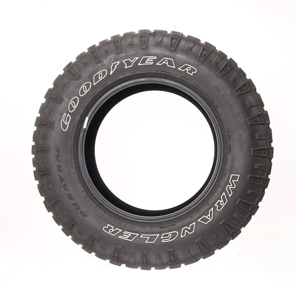 Set of (2) Used LT 275/70R18 Goodyear Wrangler Duratrac 125/122R E - 8-9/32 - Image 6