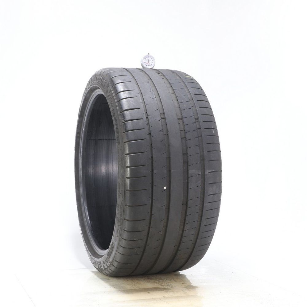 Set of (2) Used 325/30ZR21 Michelin Pilot Super Sport 108Y - 6.5-7.5/32 - Image 1
