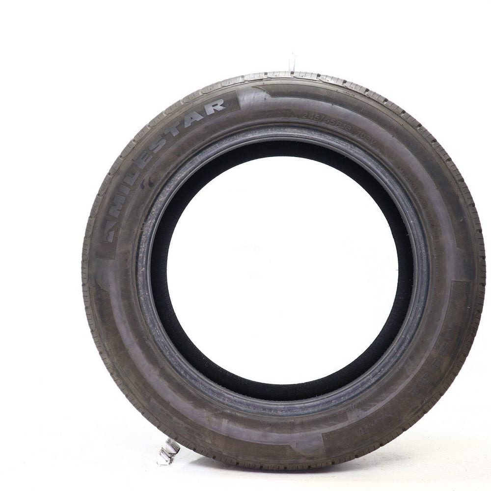 Set of (2) Used 245/55R19 Milestar MS932 Sport 103V - 8-8.5/32 - Image 6