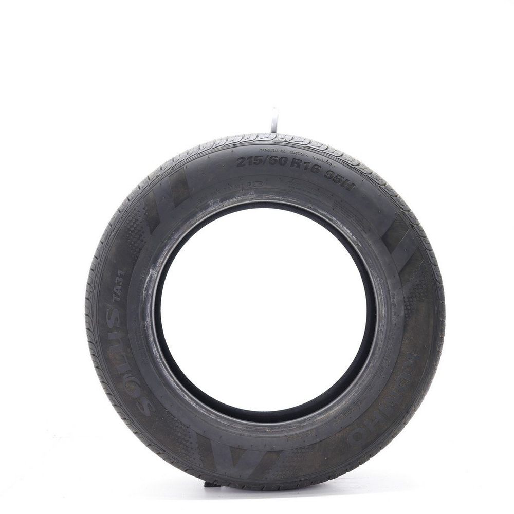 Set of (2) Used 215/60R16 Kumho Solus TA31 95H - 8-8.5/32 - Image 6