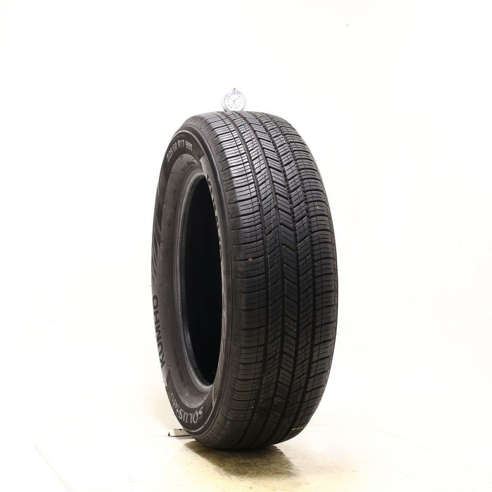 Set of (2) Used 225/60R17 Kumho Solus TA51a 99T - 9/32 - Image 1
