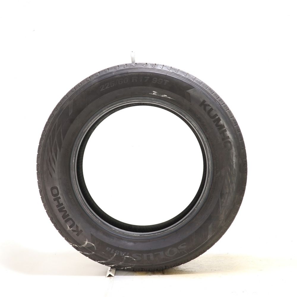 Set of (2) Used 225/60R17 Kumho Solus TA51a 99T - 9/32 - Image 3