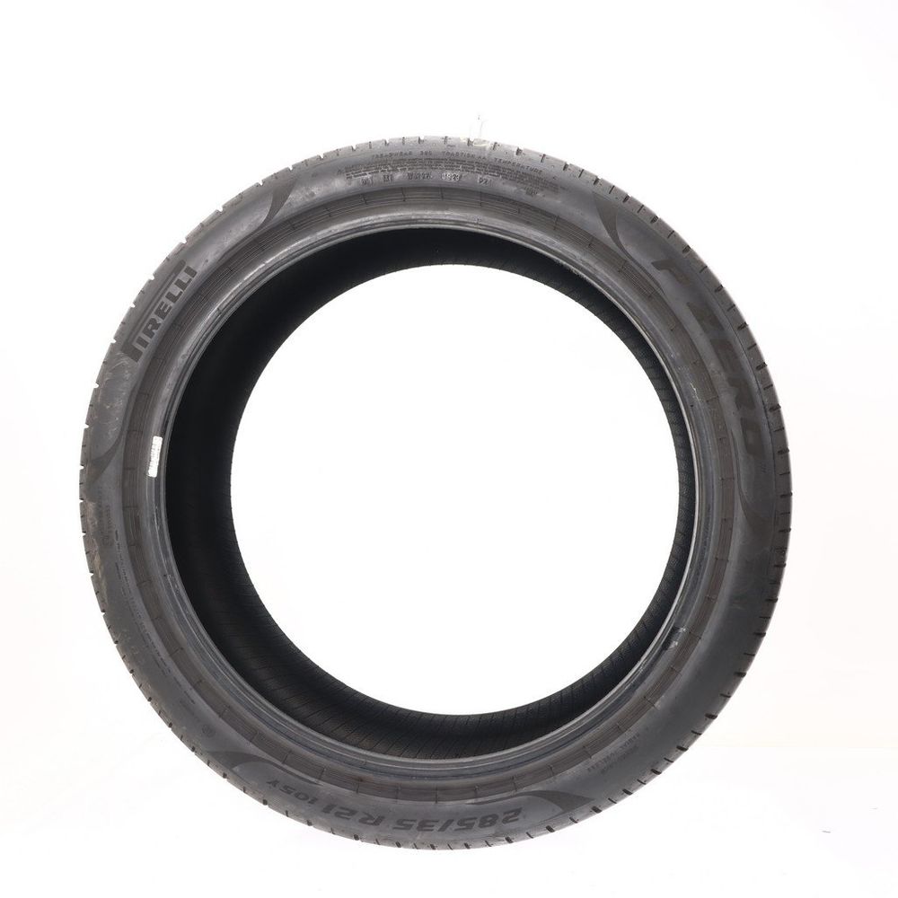 Set of (2) Used 285/35R21 Pirelli P Zero PZ4 105Y - 6-7/32 - Image 6
