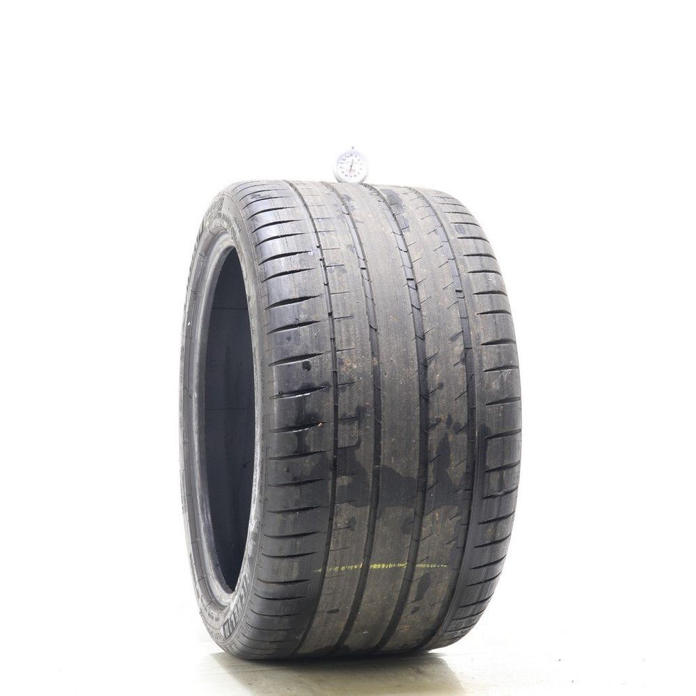 Set of (2) Used 325/30ZR19 Michelin Pilot Sport 4 S 105Y - 7.5-9/32 - Image 1