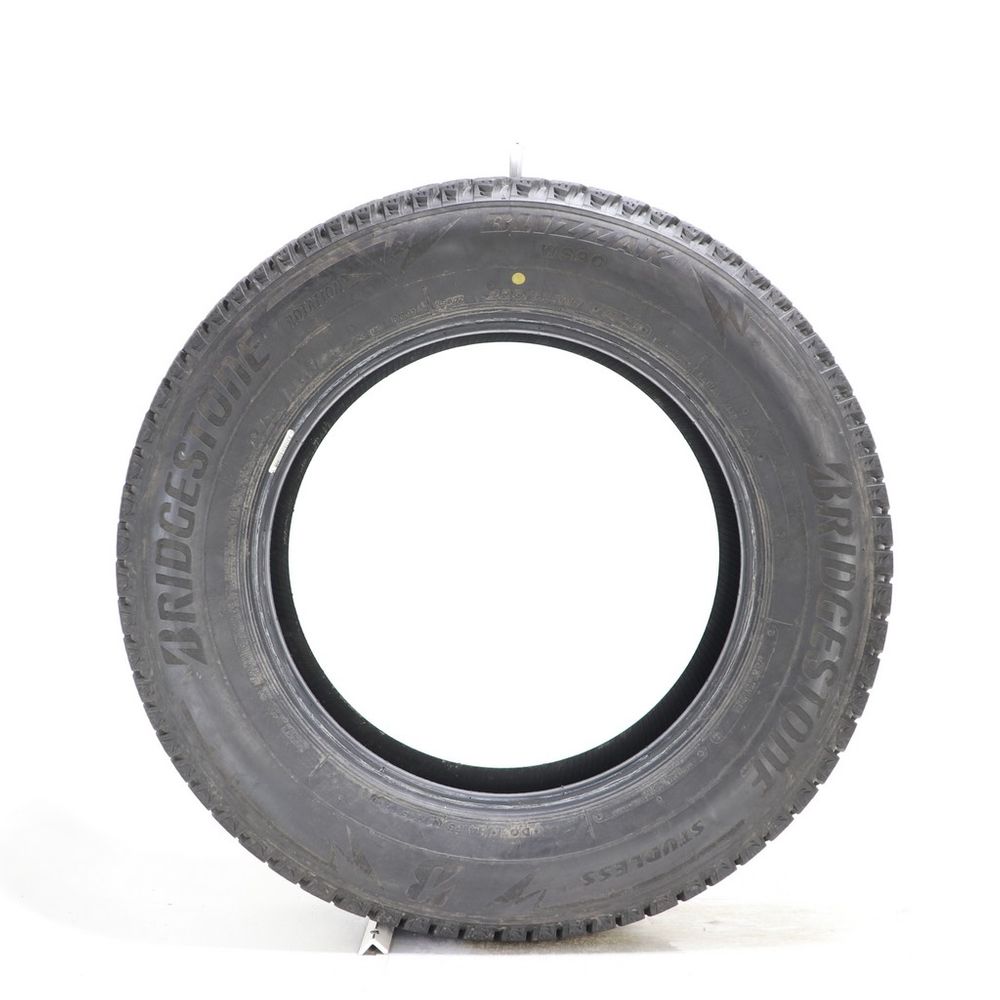 Set of (2) Used 225/65R17 Bridgestone Blizzak WS90 Studless 102H - 9-10.5/32 - Image 6