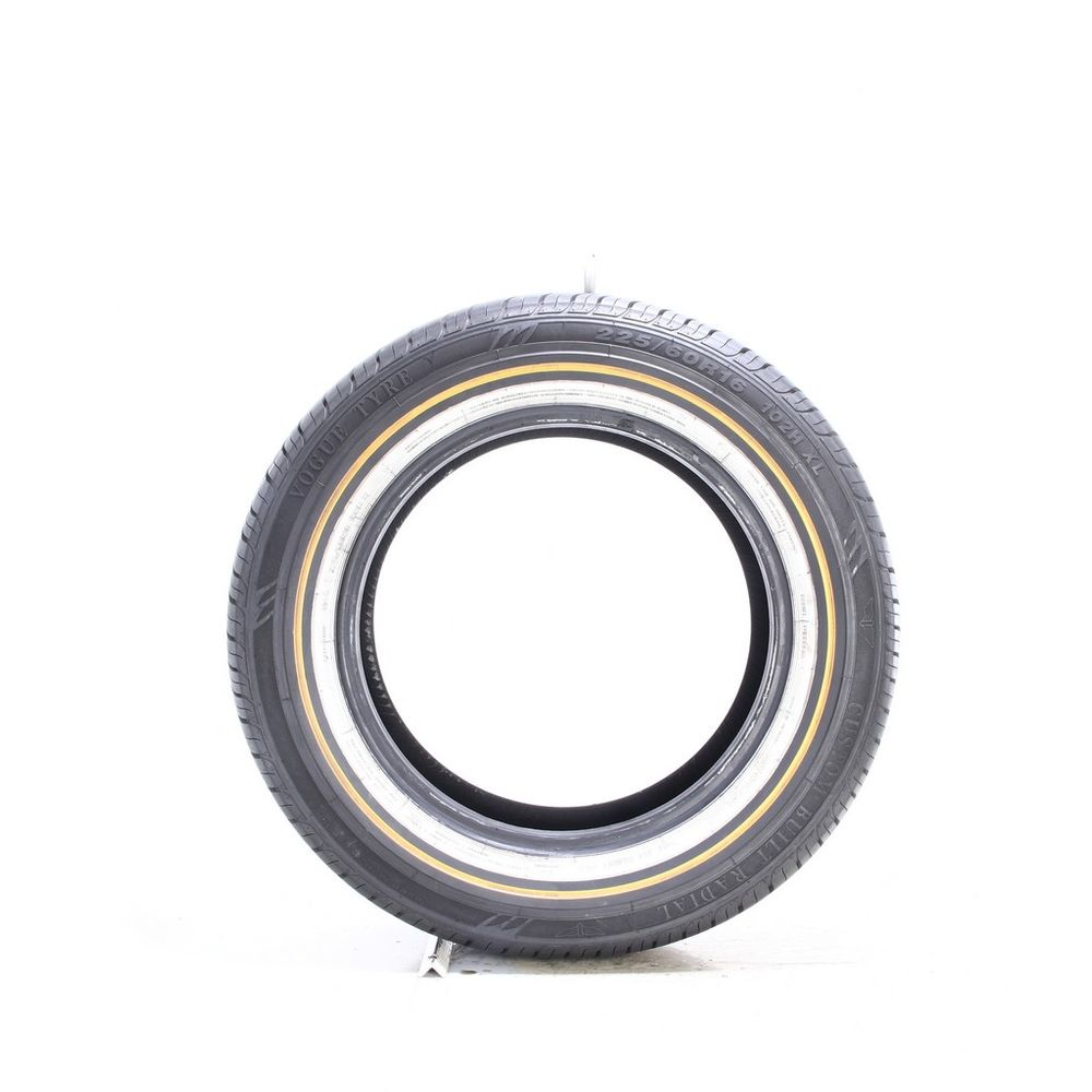 Used 225/60R16 Vogue Custom Built Radial Gold/White 102H - 9/32 - Image 3