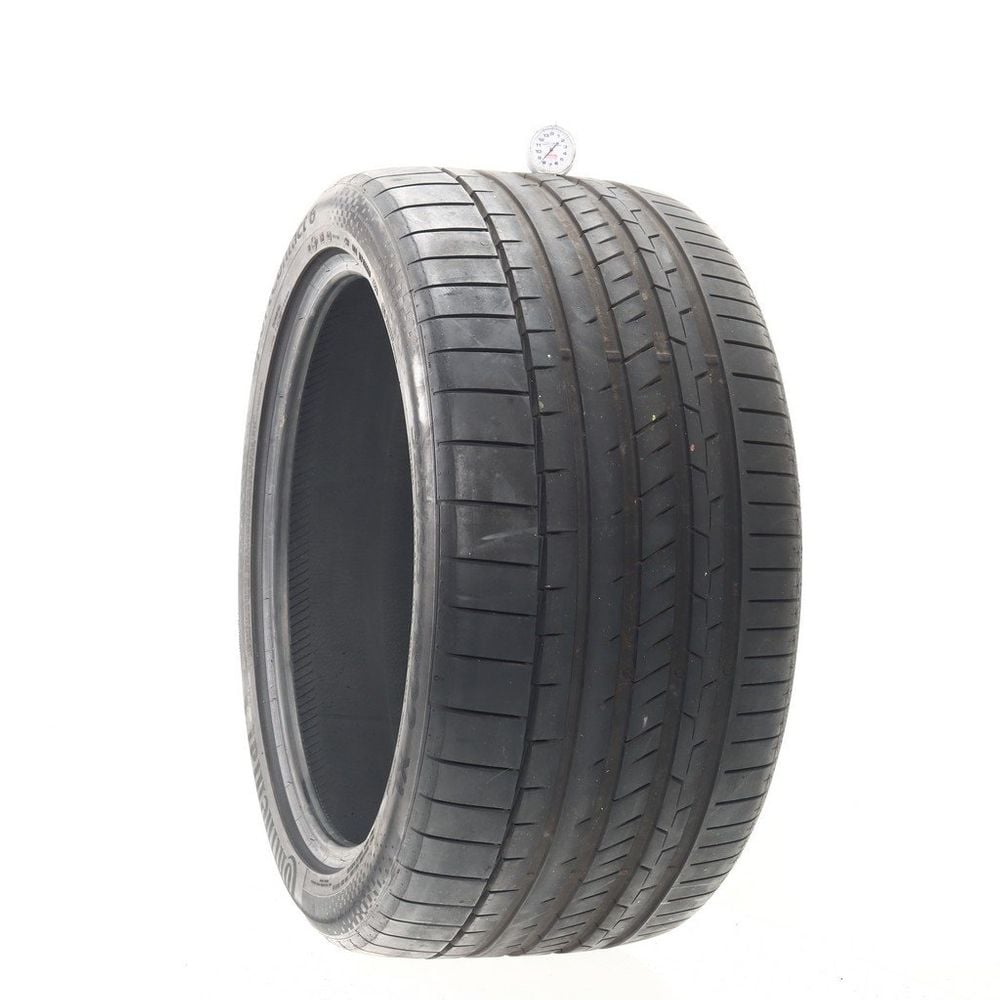Set of (2) Used 325/35ZR22 Continental SportContact 6 MO1 114Y - 7-8/32 - Image 4