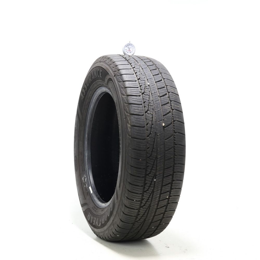 Set of (2) Used 235/65R17 Goodyear Assurance WeatherReady 104H - 6-7/32 - Image 1