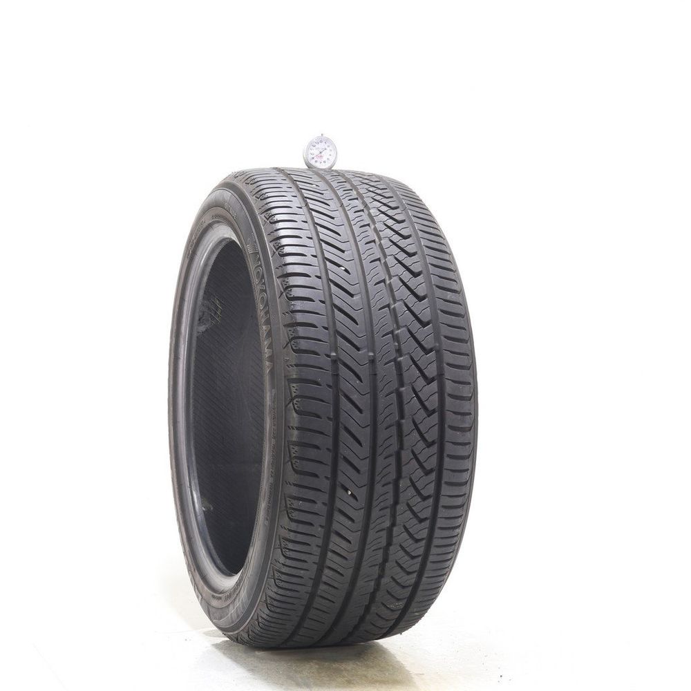 Set of (2) Used 275/40R19 Yokohama Advan Sport A/S Plus 101Y - 9/32 - Image 1